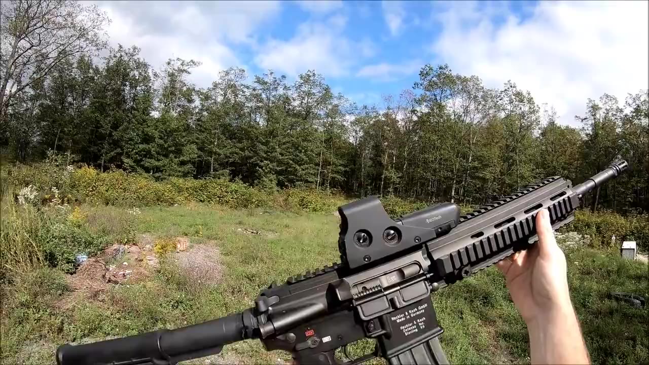 试射击毙本拉登的hk416自动步枪